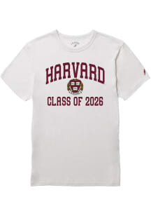 Harvard Crimson Ivory Class of 2026 Short Sleeve Fashion T Shirt