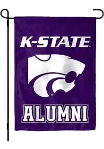 K-State Wildcats Alumni Garden Flag - Purple