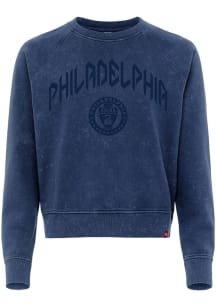 Philadelphia Union Womens Blue Stevie Crew Sweatshirt