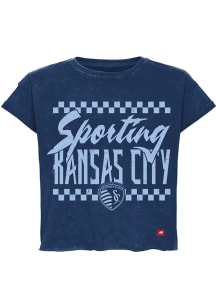 Sporting Kansas City Womens Blue Gwen Short Sleeve T-Shirt