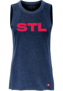 St Louis City SC Womens Blue Turner Tank Top