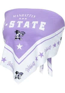 K-State Wildcats Womens Purple Tie Back Tank Top