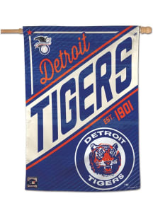 Detroit Tigers 28x40 Cooperstown Banner - Navy Blue