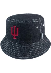 LogoFit Indiana Hoosiers Black Jucket Mens Bucket Hat