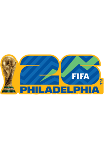 Logo Brands FIFA Philadelphia 2026 World Cup Host City Magnet