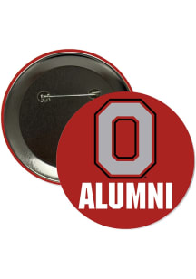 Ohio State Buckeyes 3" Alumni Button - Red