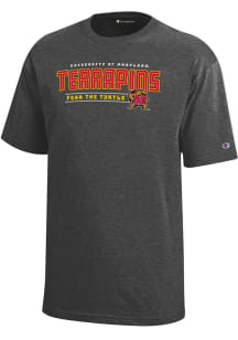 Champion Maryland Terrapins Youth Dark Grey Team Graphic Short Sleeve T-Shirt
