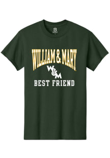 Summit Sportswear William & Mary Tribe Green Best Friend Short Sleeve T Shirt