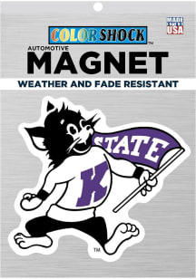 K-State Wildcats 6" Regular Varsity Willie Magnet