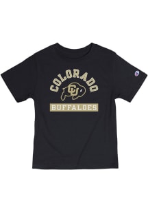 Champion Colorado Buffaloes Toddler Black Skybox Muti Short Sleeve T-Shirt