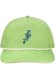 Michigan State Spartans Green Field Hockey Sparty Skully Mens Snapback Hat