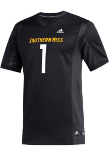 Adidas Southern Mississippi Golden Eagles Black Replica Football Jersey Football Jersey