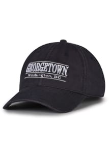 Georgetown Hoyas Retro Bar Relaxed Adjustable Hat - Navy Blue
