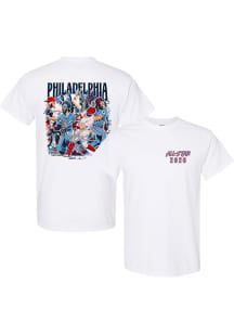 Philadelphia Phillies White 2026 ASG X Jordan Spector Quad Player Short Sleeve Fashion Player T Sh..