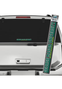 George Mason University Color Shock Auto Decal - Green