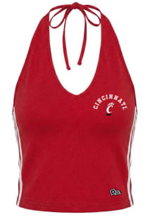 Hype and Vice Cincinnati Bearcats Womens Red Cheer Halter Tank Top