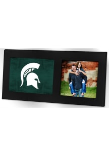 Michigan State Spartans 8x16 Color Logo Picture Frame - Green