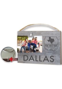 Dallas Ft Worth Clip it Gray Name Drop Frame Picture Frame - Grey