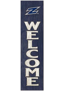 KH Sports Fan Akron Zips 11x46 Welcome Leaning Sign - Blue