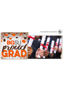 Bowling Green Falcons Proud Grad Floating Picture Frame - Orange