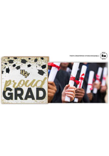 UCF Knights Proud Grad Floating Picture Frame - Black