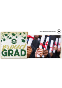 Colorado State Rams Proud Grad Floating Picture Frame - Green