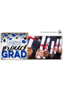 Creighton Bluejays Proud Grad Floating Picture Frame - Blue