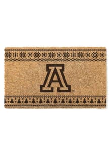 Arizona Wildcats Holiday Logo Door Mat