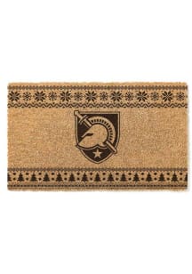 Army Black Knights Holiday Logo Door Mat