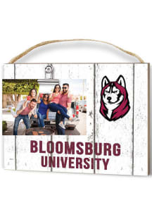 Bloomsburg University Huskies Clip It Frame Picture Frame - Maroon