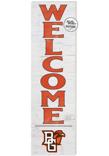 KH Sports Fan Bowling Green Falcons 10x35 Welcome Sign - White
