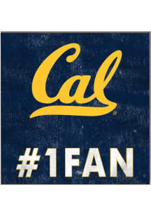 KH Sports Fan Cal Golden Bears 10x10 #1 Fan Sign - Blue