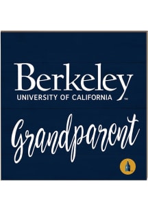 KH Sports Fan Cal Golden Bears 10in x 10in Grandparents Sign - Blue