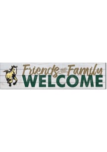 KH Sports Fan Cal Poly Mustangs 40x10 Welcome Sign - Green
