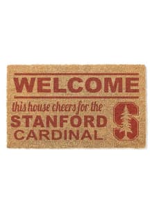 Stanford Cardinal 18x30 Welcome Door Mat