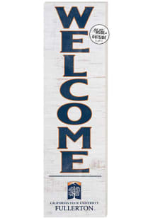 KH Sports Fan Cal State Fullerton Titans 10x35 Welcome Sign - White
