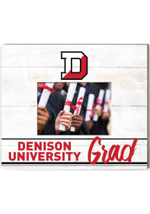 Denison Big Red Team Spirit Picture Frame - White