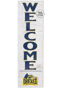 KH Sports Fan Drexel Dragons 10x35 Welcome Sign - White