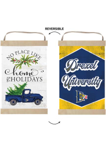 KH Sports Fan Drexel Dragons Holiday Reversible Banner Sign - White