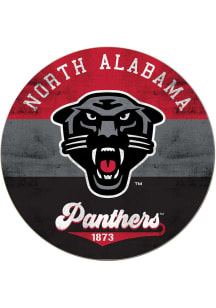 KH Sports Fan Drury Panthers 20x20 Retro Multi Color Circle Sign - Red