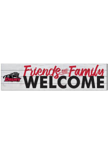 KH Sports Fan Drury Panthers 40x10 Welcome Sign - Red