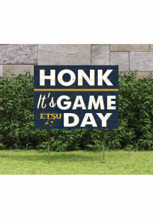 East Tennesse State Buccaneers KH Sports Fan 18x24 Game Day Yard Sign - Navy Blue