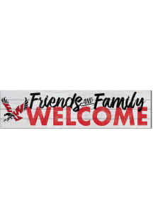 KH Sports Fan Eastern Washington Eagles 40x10 Welcome Sign - Red