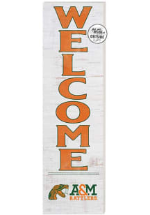 KH Sports Fan Florida A&M Rattlers 10x35 Welcome Sign - White