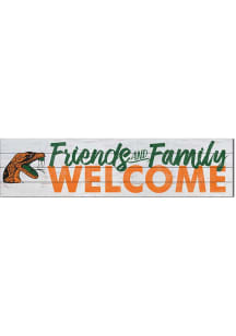 KH Sports Fan Florida A&M Rattlers 40x10 Welcome Sign - Orange