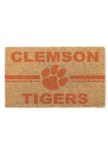 Clemson Tigers 18x30 Team Logo Door Mat