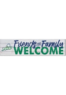 KH Sports Fan Florida Gulf Coast Eagles 40x10 Welcome Sign - Green
