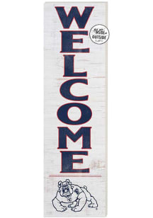 KH Sports Fan Fresno State Bulldogs 10x35 Welcome Sign - White