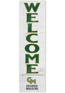 KH Sports Fan George Mason University 10x35 Welcome Sign - White