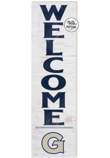 KH Sports Fan Georgetown Hoyas 10x35 Welcome Sign - White